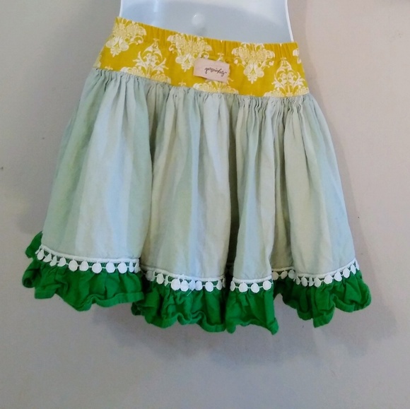 Persnickety Size 6 Garden Party Apron Skirt - Picture 2 of 3